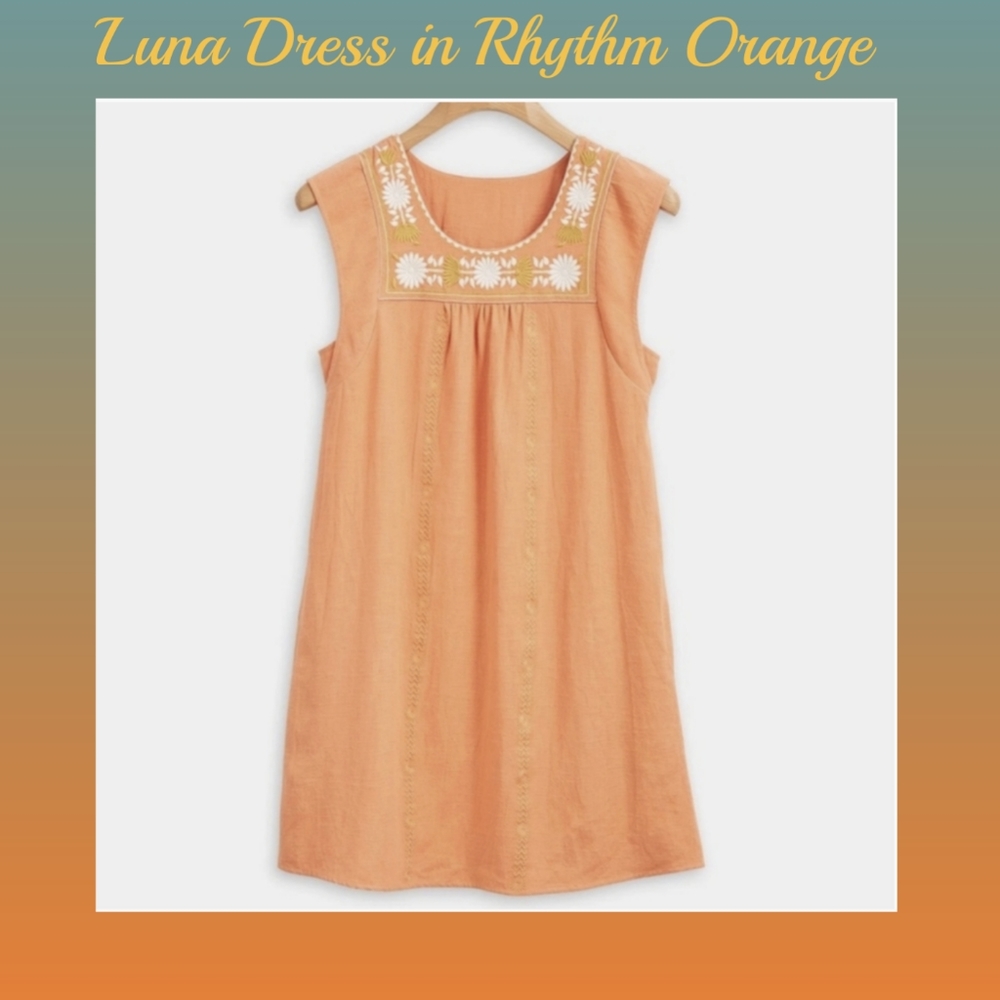 Luana Rhythm In The Orange Dress